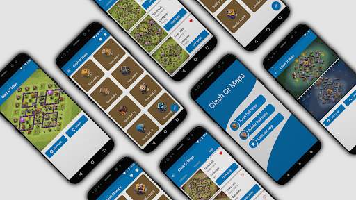 Clash of Maps - Base, Layouts screenshot 2