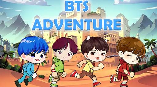 KPOP B T S Adventure Run Game screenshot 1