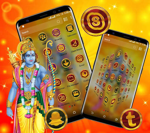 Lord Ram Launcher Theme screenshot 5