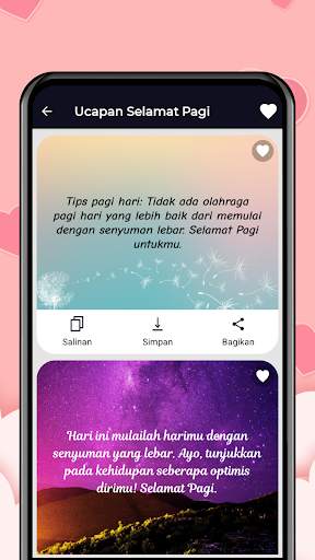 Pesan keinginan Koleksi SMS screenshot 5