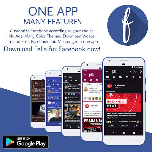 Fella for Facebook скриншот 1