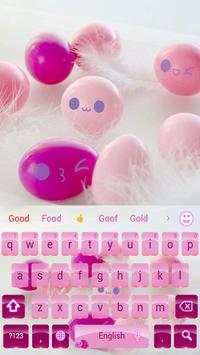 Cute Pink Smiles Keypad 6 تصوير الشاشة