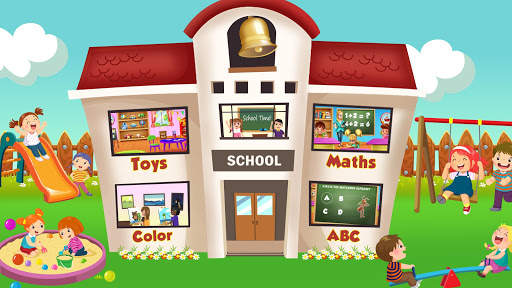 Kindergarten School Teacher: Kids Learning Games screenshot 1