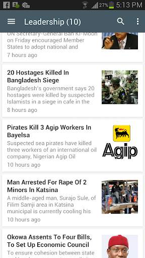 Nigerian Newspapers App screenshot 3