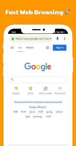 DUC Browser: Indian Uc browser fast & secure 2021 screenshot 2