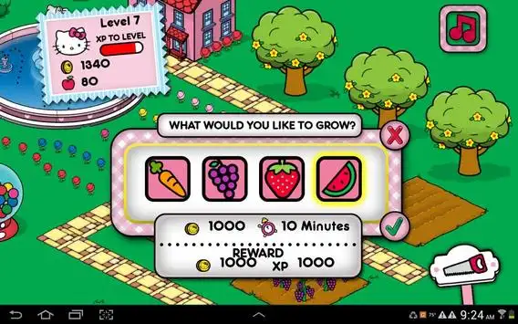 Hello Kitty Happy Town screenshot 1