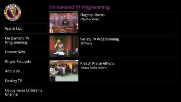 Preach the Word Network TV screenshot 1