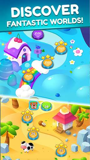 Toon Pet Crush:Toy Cube Puzzle screenshot 2