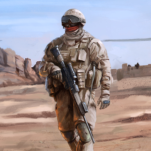 Sniper Shooting Desert Combat icon