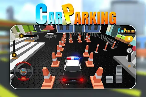 Police Car Parking- Car Driving Games screenshot 4