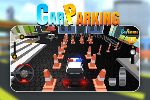 Police Car Parking- Car Driving Games screenshot 4
