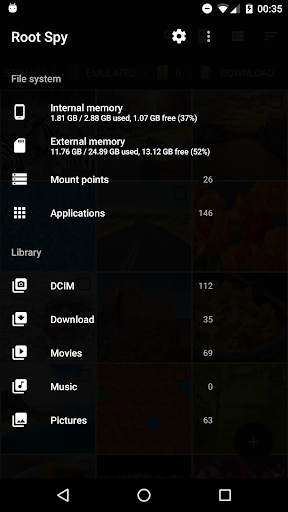 Root Spy File Manager screenshot 3