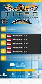 Titan VPN screenshot 2