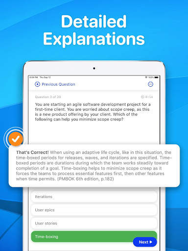 PMP Certification Exam 2020 screenshot 10