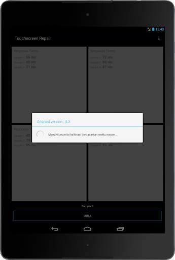 Touchscreen perbaikan screenshot 10
