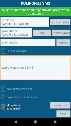 darmowa bramka SMS screenshot 6