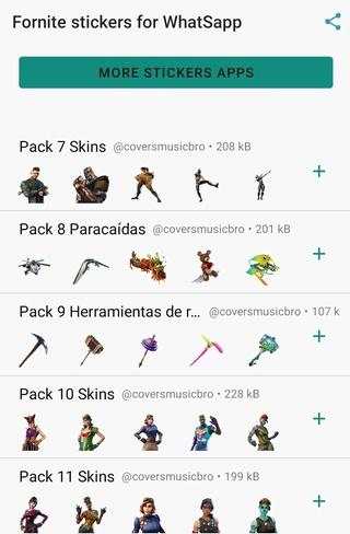 Stickers de Fornite para WhatSapp - WAStickers screenshot 2