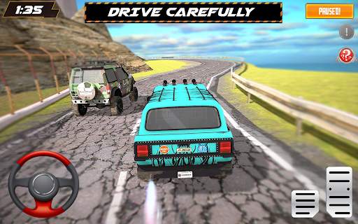 Crazy offoad Jeep Driving Games 3D-Multistory 4x4 screenshot 6