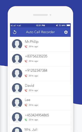 Auto Call Recorder : Hide App screenshot 1