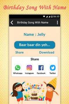 Birthday Song with Name screenshot 4