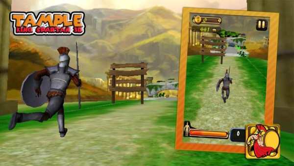 Tample King Spartan 3D screenshot 3