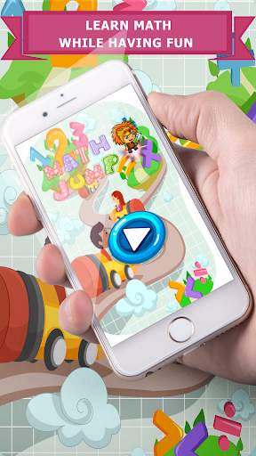 Easy Fast Learning Math For School Jumping Games screenshot 1