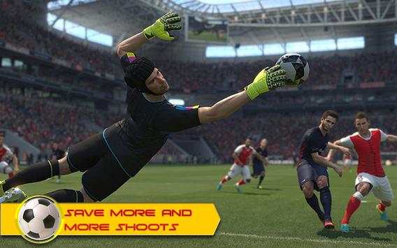 Pertandingan sepak bola kiper sepakbola 2018 screenshot 2