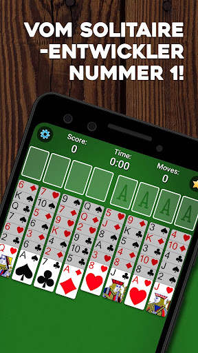FreeCell Solitaire Kartenspiel screenshot 1
