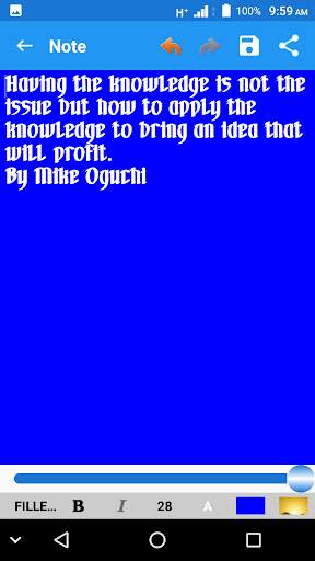 My NotePad screenshot 6
