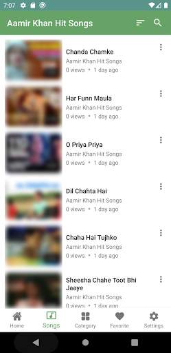 Aamir Khan Hit Songs screenshot 3