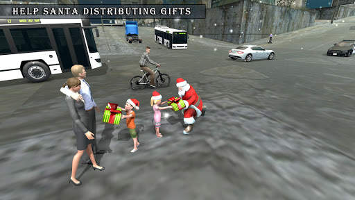 Crime City Simulator Santa Claus Rope Hero screenshot 2
