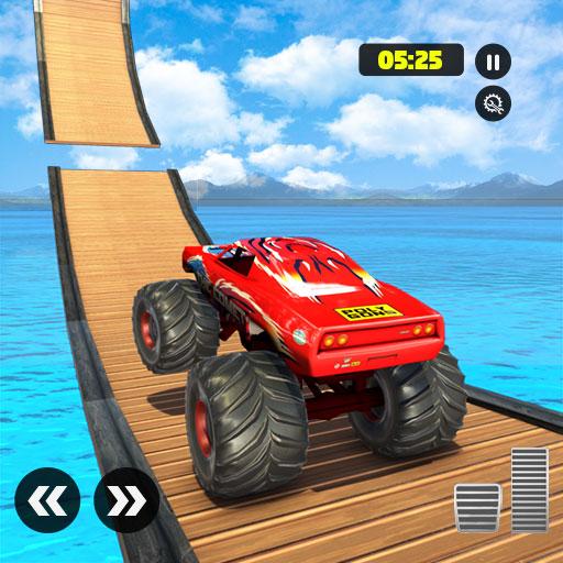 クレイジーモンスタートラックスタント3D：スタントレーシングゲーム icon