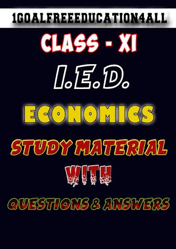 Class 11 Economics IED скриншот 1
