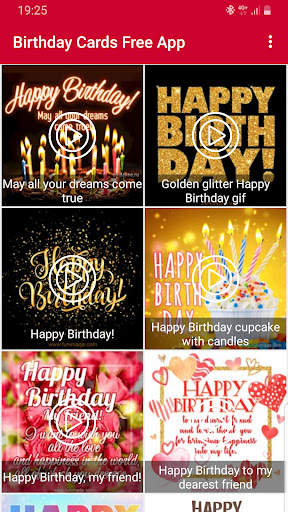 Happy Birthday Cards App screenshot 4