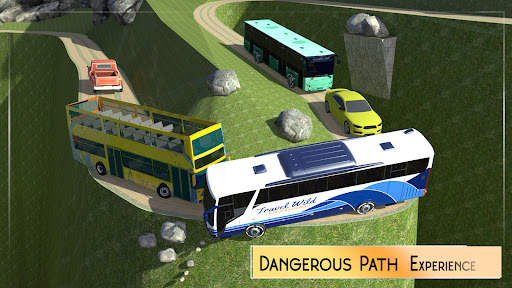 Bus Driving Offroad Simulator screenshot 4