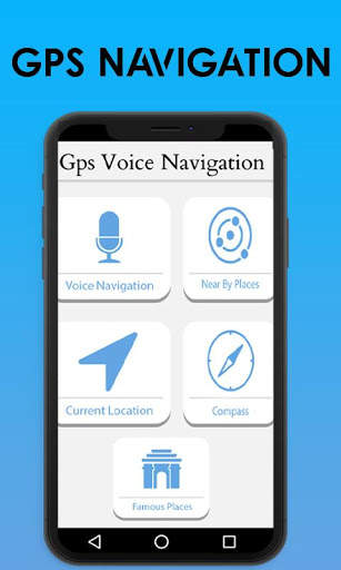 GPS Voice Navigation: GPS Driving Directions Maps 1 تصوير الشاشة