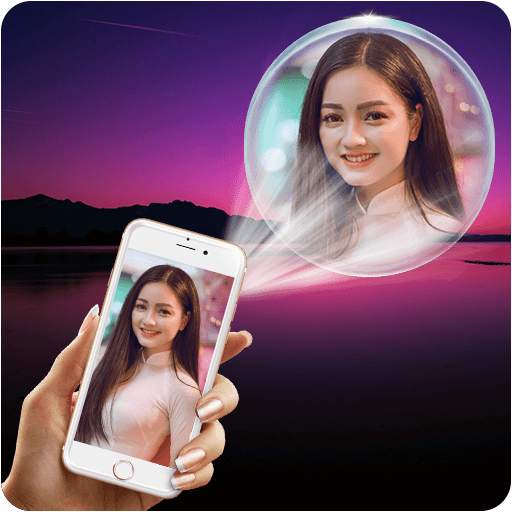 Mobile Phone Face Projector Photo Frame 5.0