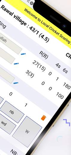 Local Cricket Scoring App screenshot 2