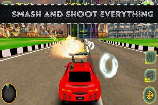 Mafia Bandit Riot Racing Car screenshot 1