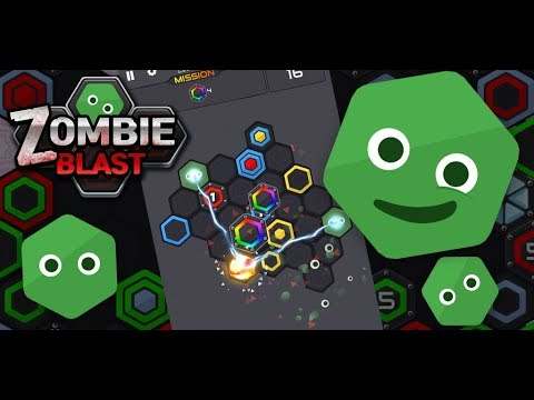 Puzzle Hexa Blast : Princess and Zombies screenshot 2