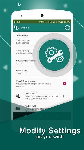 background video recorder screenshot 1