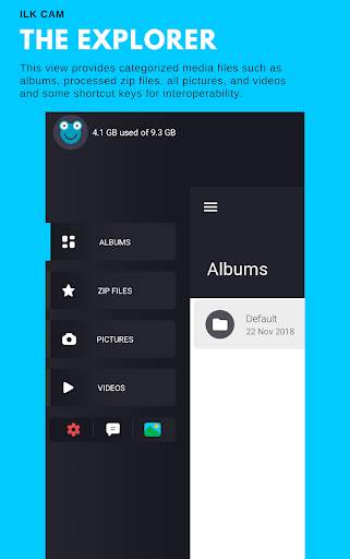 iLK Cam - HD Camera with Photo & Video Manager ✔ 3 تصوير الشاشة