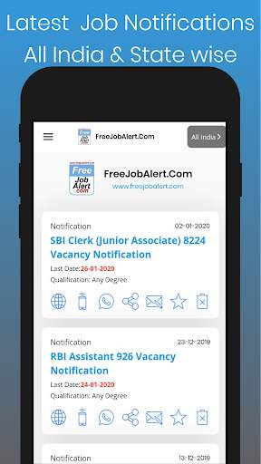FreeJobAlert.Com Official App  screenshot 2