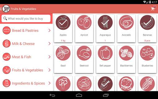 Shoppy, لائحة البقالة 6 تصوير الشاشة