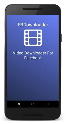 FBDownloader - Video Downloader For Facebook 2021 screenshot 1