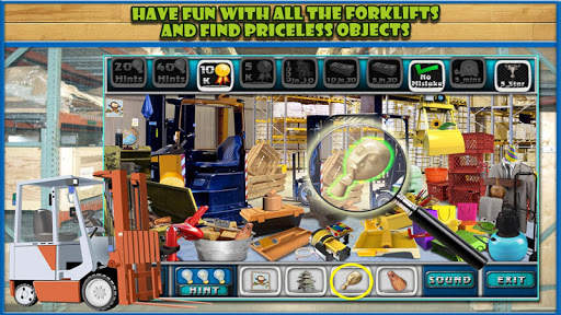 Free New Hidden Object Games Free New Forklift screenshot 2