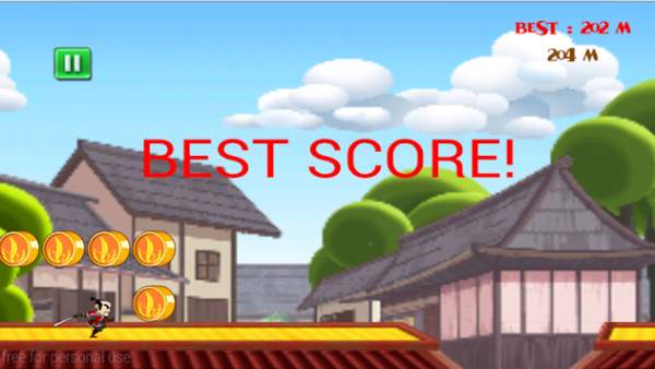 Great NINJA Run & Jump screenshot 4