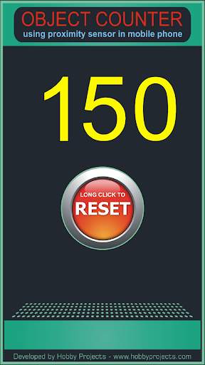 Object Counter Using Proximity Sensor of Mobile screenshot 3