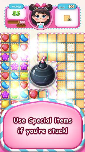New Sweet Candy Pop: Puzzle Wo screenshot 3