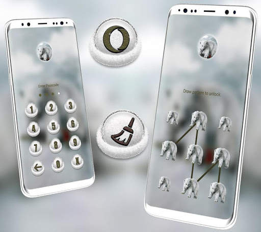 Snow Bear Launcher Theme screenshot 4